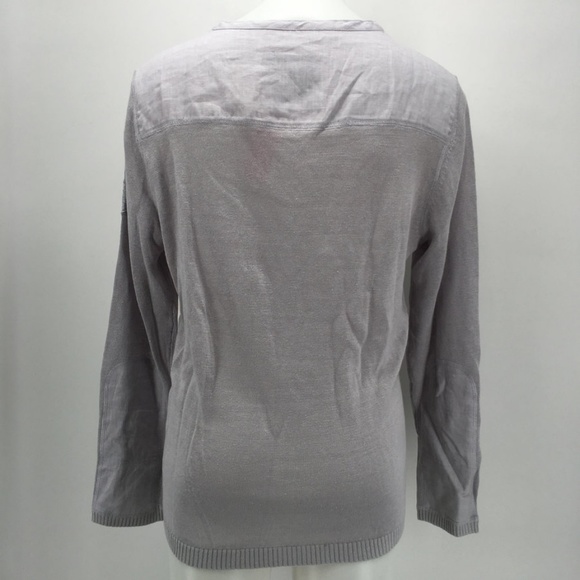 Escales Grey Knit Men's Sweater Size 2XL - Picture 2 of 3